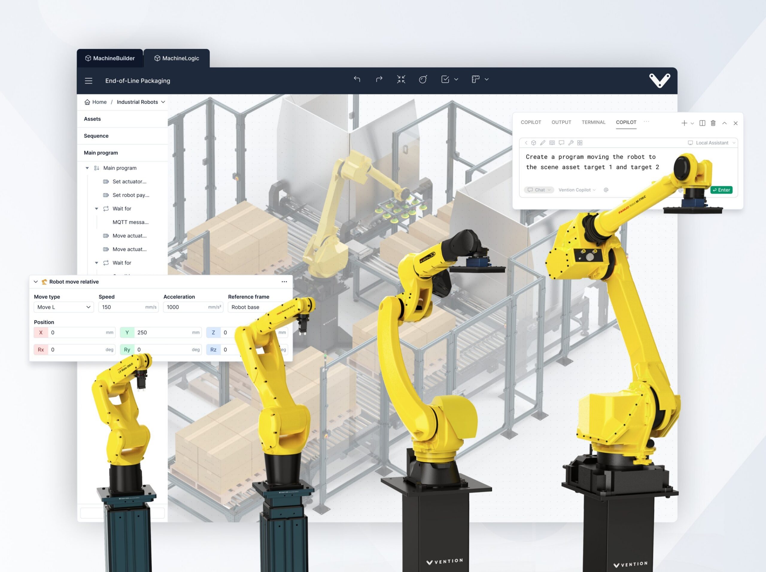 software-defined automation - Vention, FANUC & Universal Robots Advance Software Automation