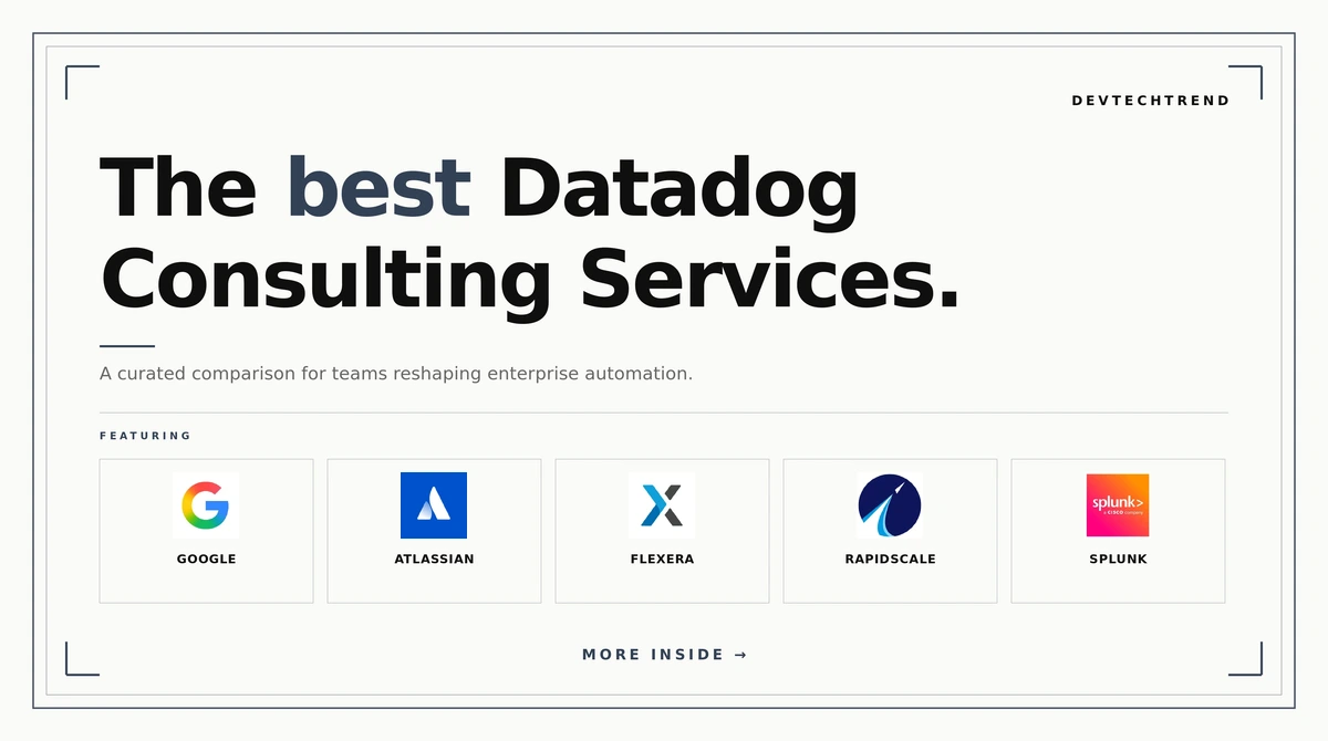 best Datadog consulting services