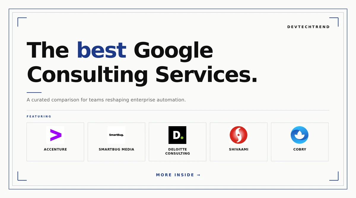 best Google consulting services