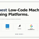 best low-code machine learning platforms