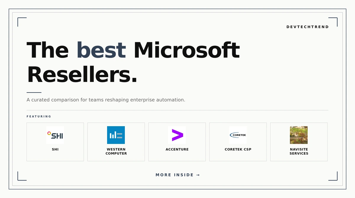 best Microsoft resellers